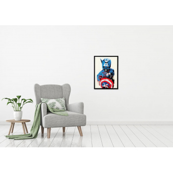 Captain America von Marshal Arts - Raumansicht