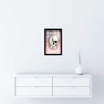 He Skull (Circle Edition) von xxxhibition - Raumansicht