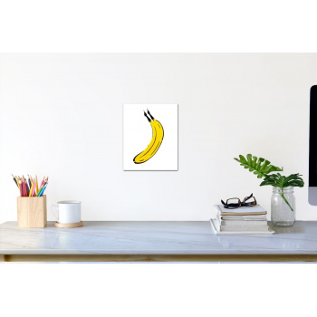 Köln-Banane (klein) von Thomas Baumgärtel - Raumansicht
