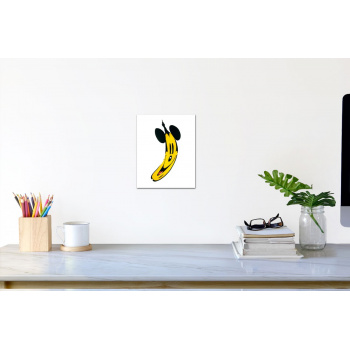 Maus-Banane (klein) von Thomas Baumgärtel - Raumansicht