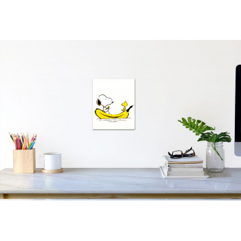Snoopy-Banane (klein) von Thomas Baumgärtel - Raumansicht