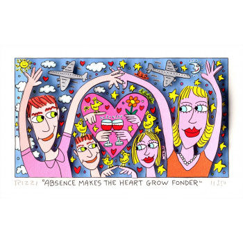 Absence makes the heart grow fonder von James Rizzi