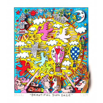 Beautiful sun daze von James Rizzi