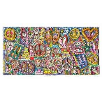 Give peace a chance von James Rizzi