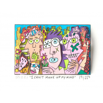 I can't make up my mind von James Rizzi