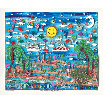 Let's take a trip to the tropics von James Rizzi