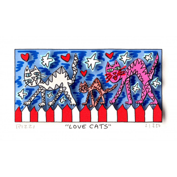 Love cats von James Rizzi