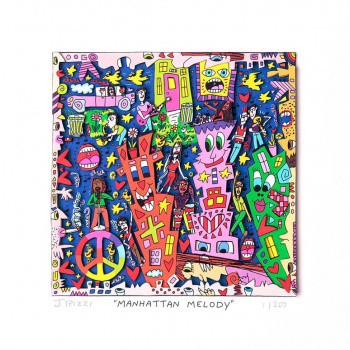 Manhattan melody von James Rizzi