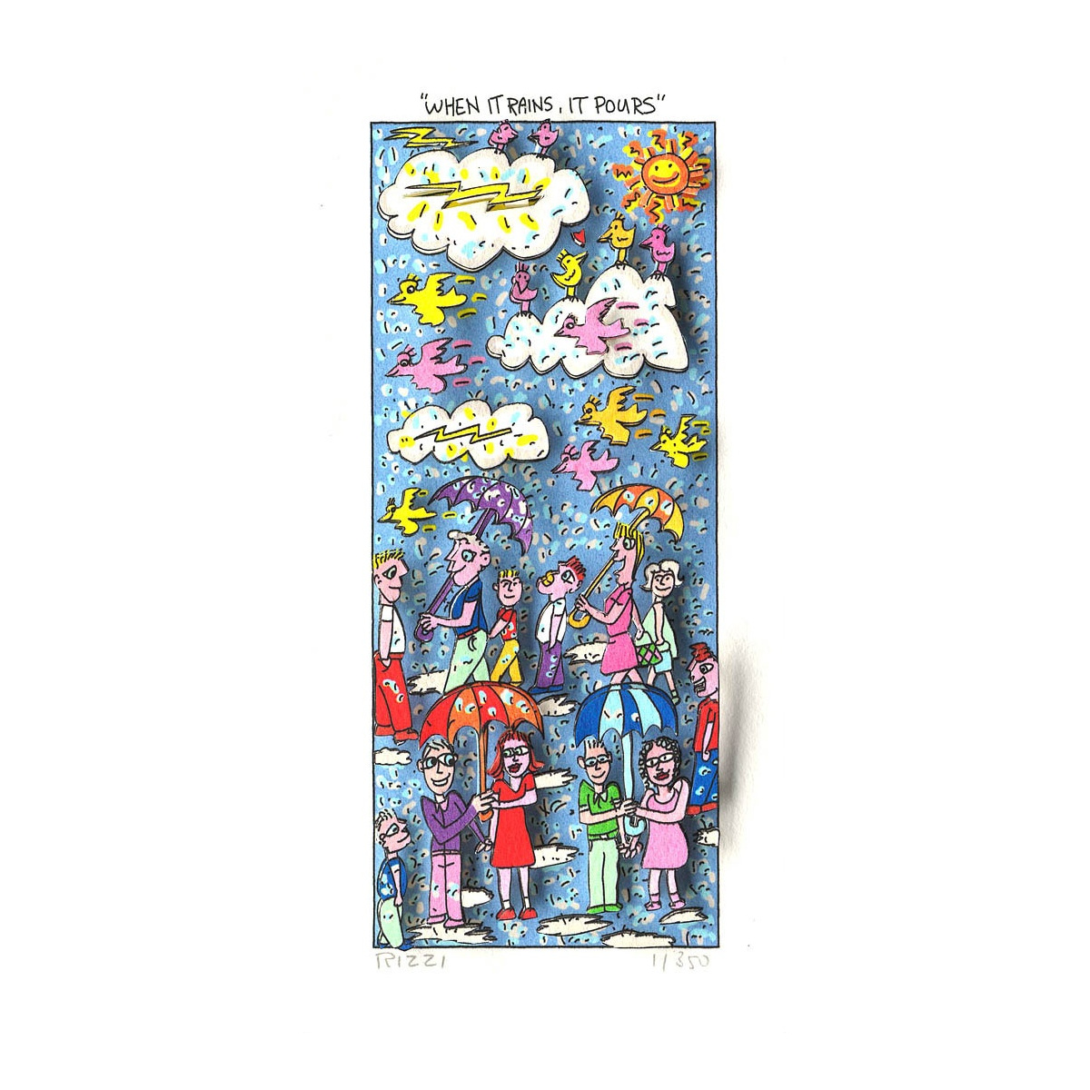 When it rains, it pours von James Rizzi