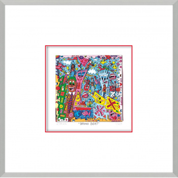 Bronx beat von James Rizzi mit Magnetrahmen