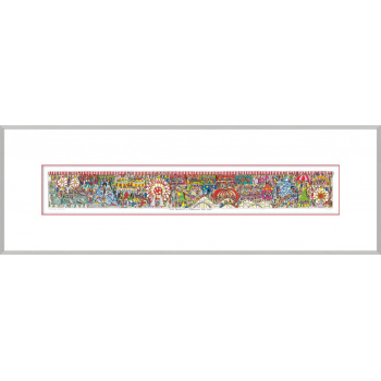 The fantastic formula for fun von James Rizzi mit Magnetrahmen