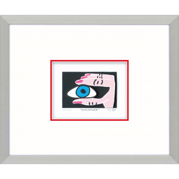 Eyecatcher von James Rizzi mit Magnetrahmen