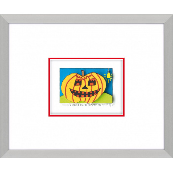 I would die for pumpkin pie von James Rizzi mit Magnetrahmen
