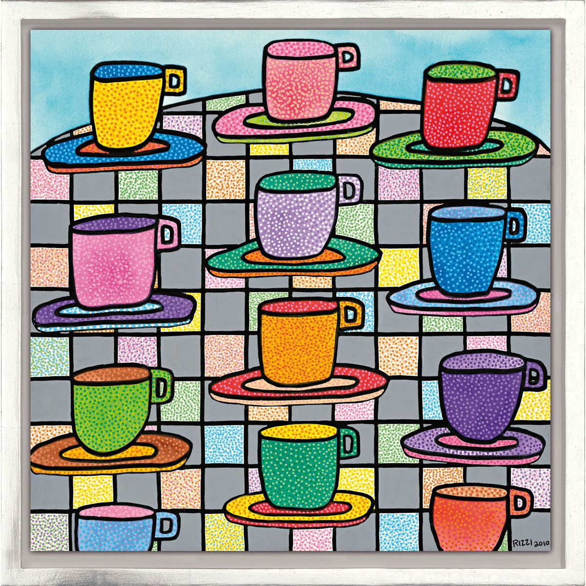 The most colorful cups of coffee