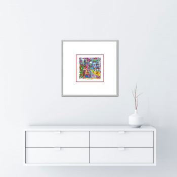 Bronx beat von James Rizzi - Raumansicht