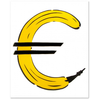 Euro - Banane von Thomas Baumgärtel
