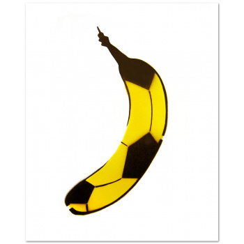 Fußball-Banane