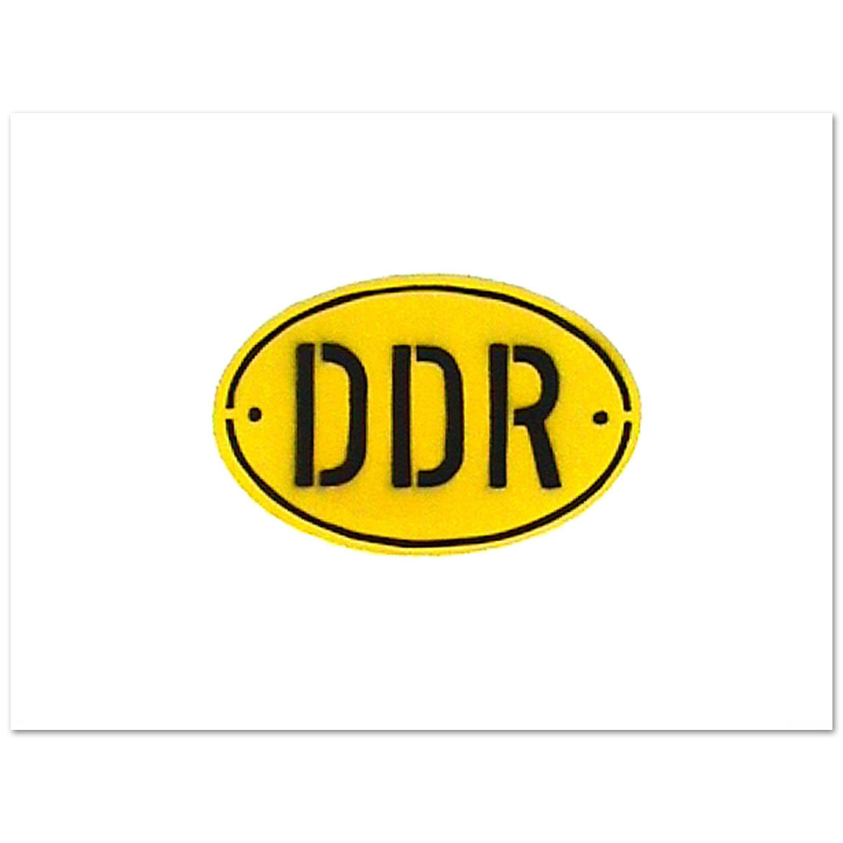 DDR-Banane von Thomas Baumgärtel