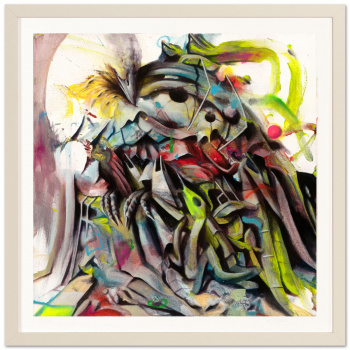 Darwin Fink I by Ben Burkard with frame