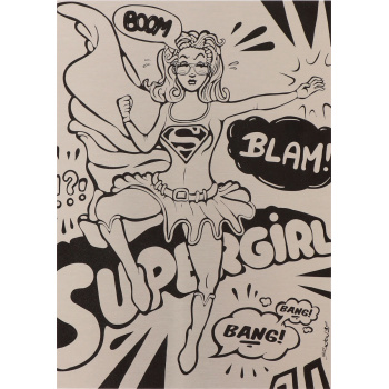 Wild Supergirl by Ewen Gur