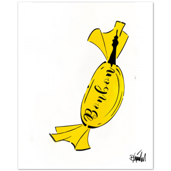 Bonbon-Banane von Thomas Baumgärtel