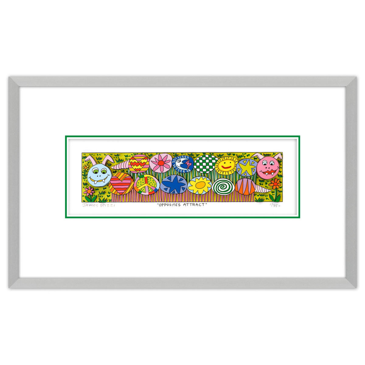 OPPOSITES ATTRACT von James Rizzi