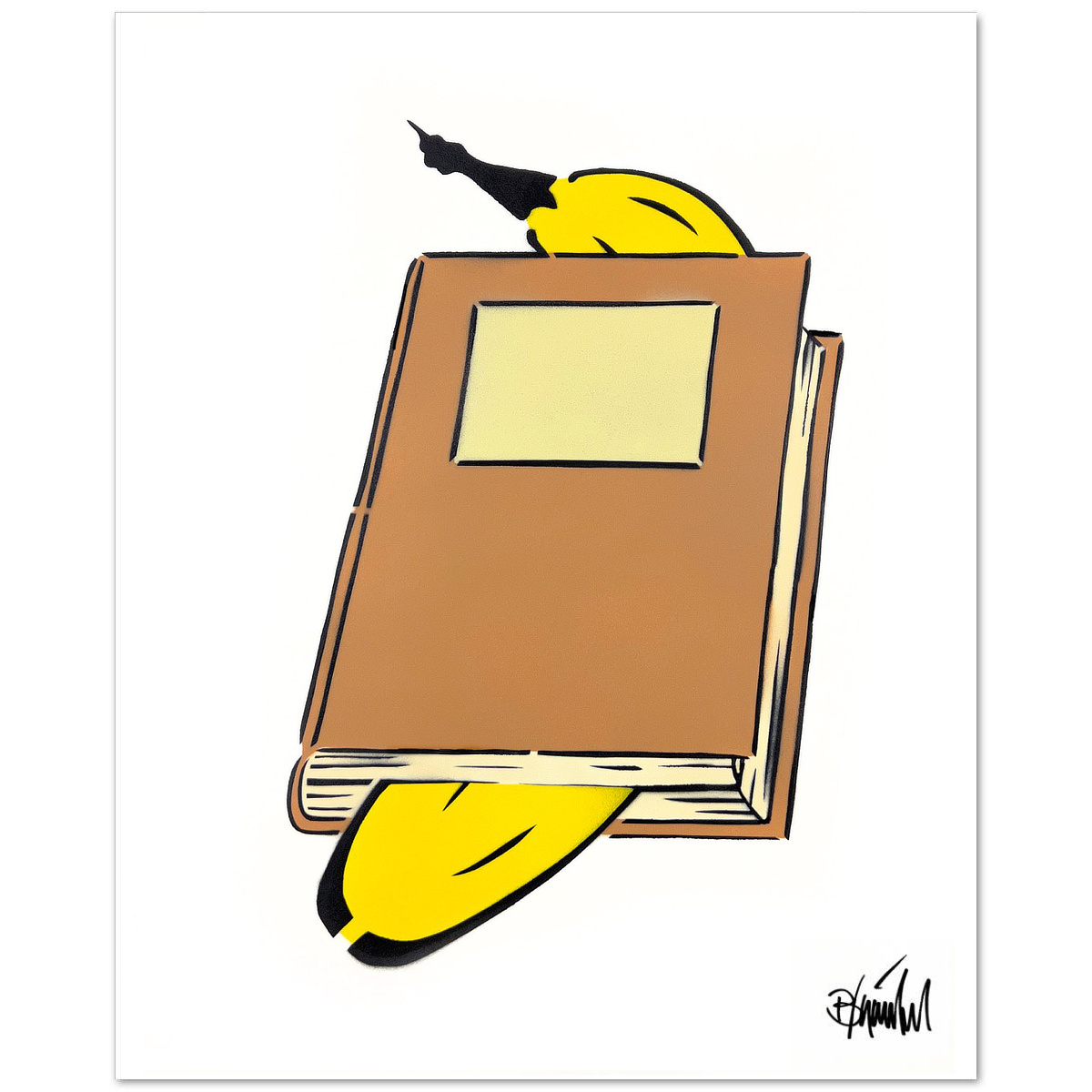 Buchbanane von Thomas Baumgärtel