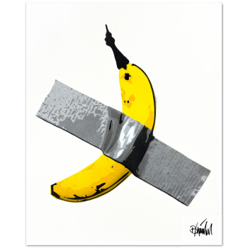 Tape-Banane von Thomas Baumgärtel.