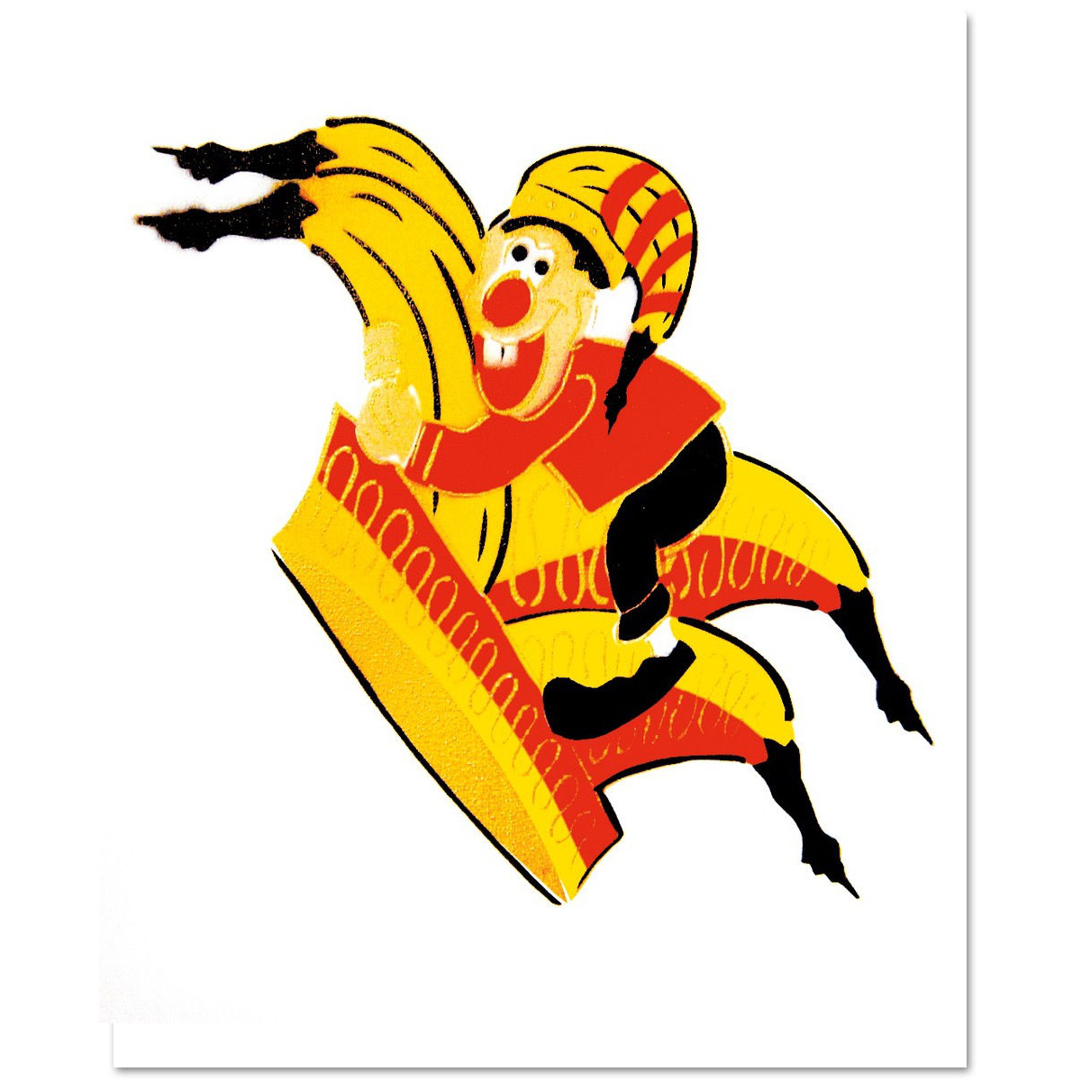 Karnevals-Banane von Thomas Baumgärtel.