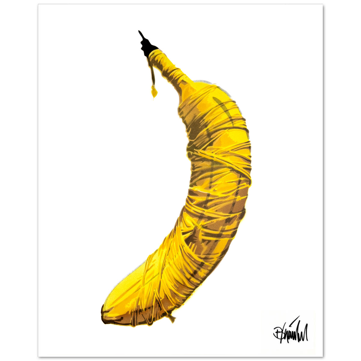 Christo-Banane von Thomas Baumgärtel.