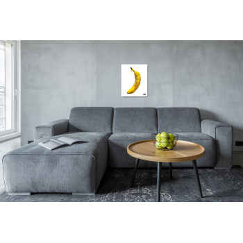 Christo-Banane von Thomas Baumgärtel - Raumansicht.