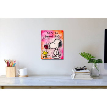 Life is beautiful von Jesse Goodman von Jesse - Wandansicht