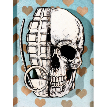 He Skull (Sky Edition) von xxxhibition - Detailansicht
