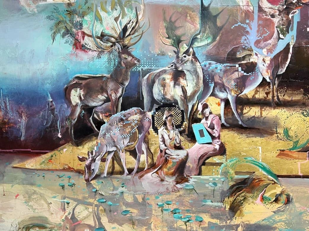 Kunstwerk des Künstlers Benjamin Burkard.